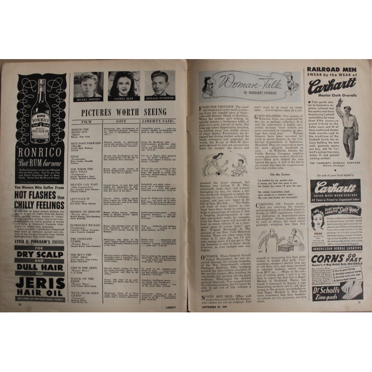 Revue Liberty du 25 Sept. 1943 