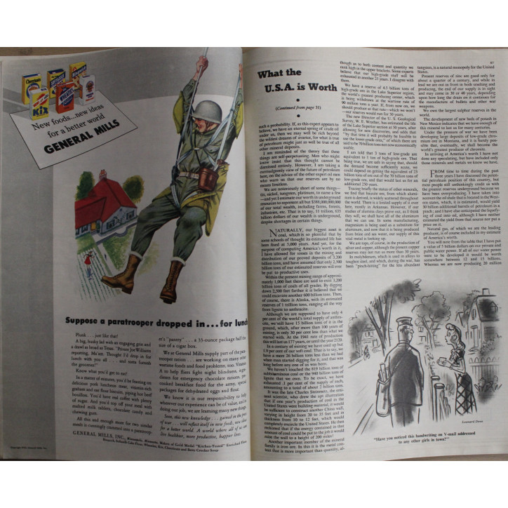 Revue The American Magazine de August 1943