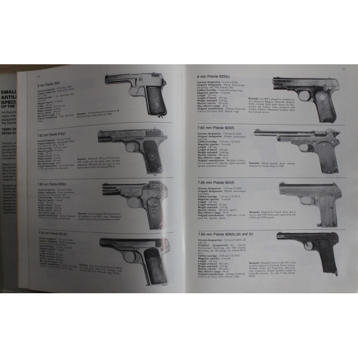 Livre Small Arms, Artillery and special weapons of the third Reich - An encyclopedic survey