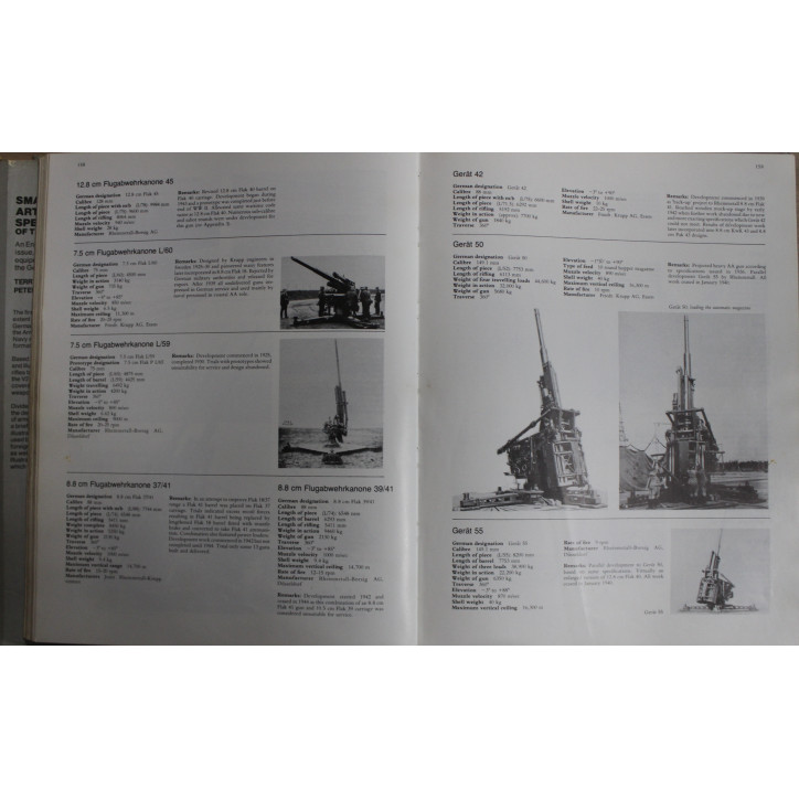 Livre Small Arms, Artillery and special weapons of the third Reich - An encyclopedic survey