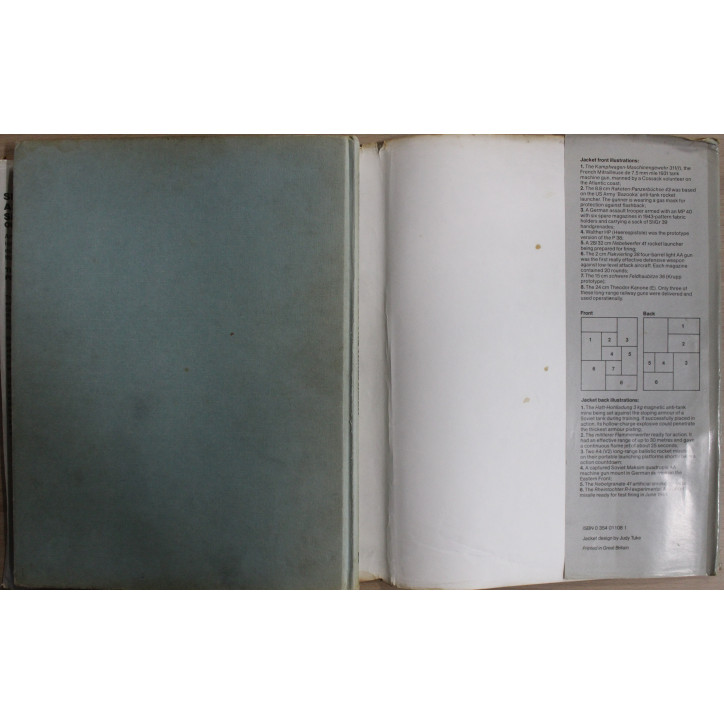 Livre Small Arms, Artillery and special weapons of the third Reich - An encyclopedic survey