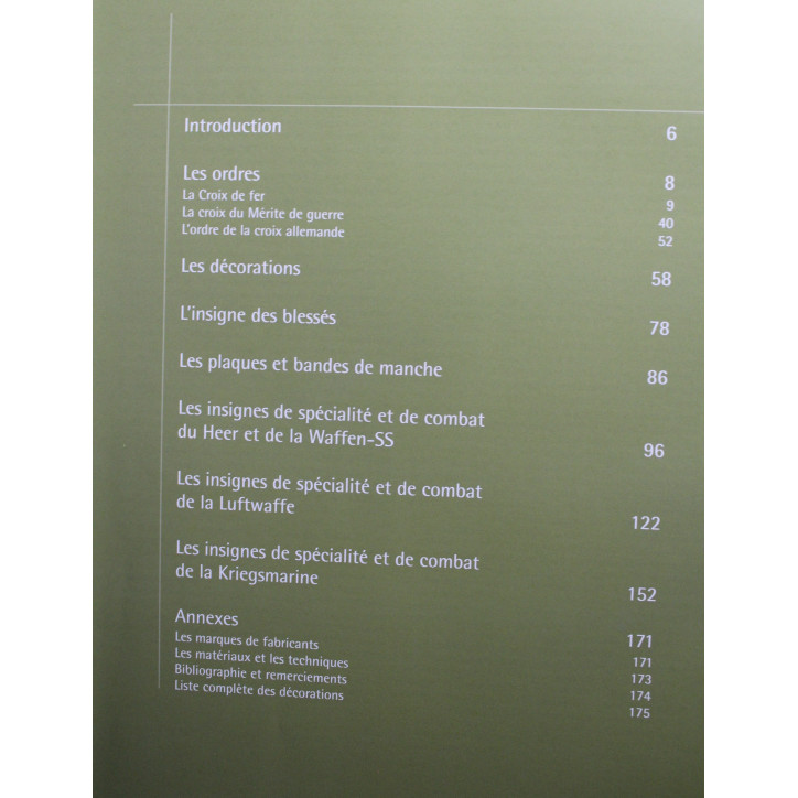 Livre Ordres & Décorations de la Whermacht : 1933-1945 de François De Lannoy