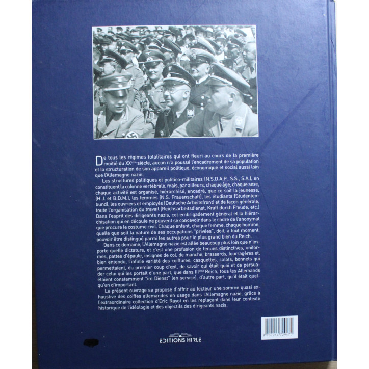 Livre Au service du troisième Reich : Les coiffes militaires & civiles 