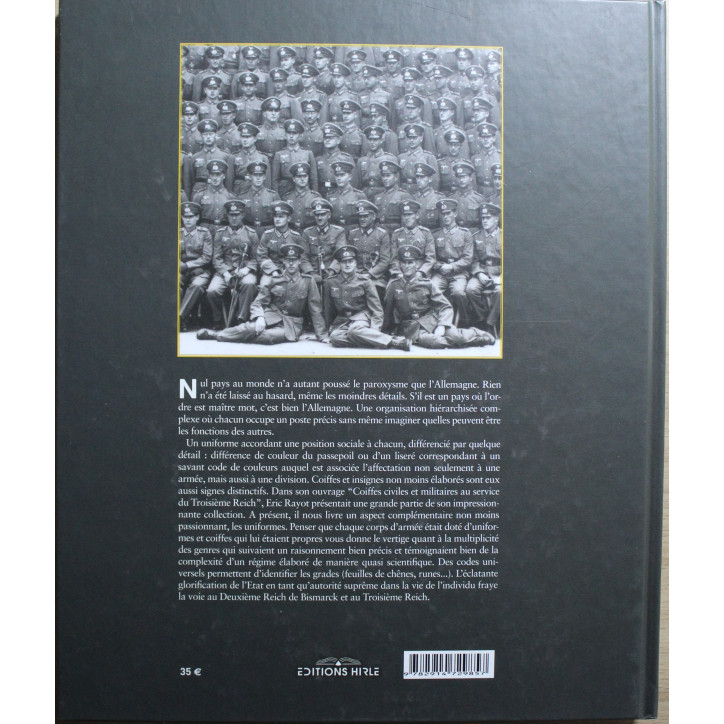 Livre Uniformes et coiffes du troisième Reich : 1932 -1945