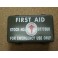 Boite métal First Aid