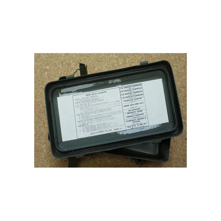 Boite métal First Aid US Army