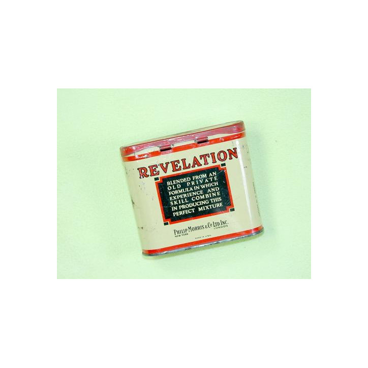 Boite metal tabac  revelation Philippe Morris 39/45   box 208