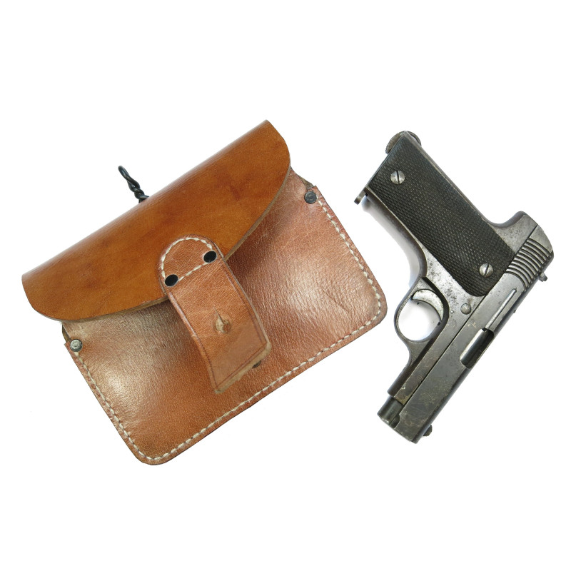 Etui cuir  PA Ruby 7.65 Mitrailleur Chauchat 