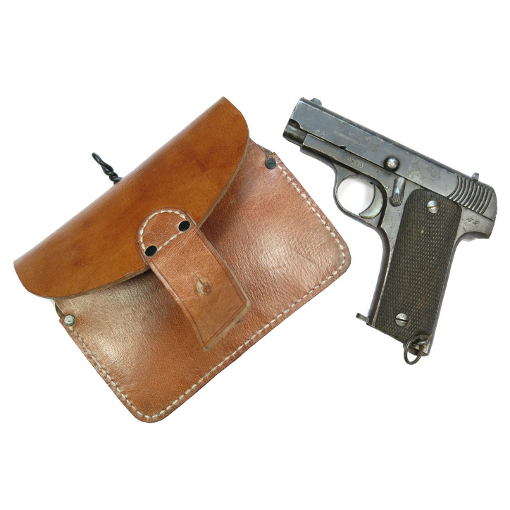 Etui cuir  PA Ruby 7.65 Mitrailleur Chauchat 