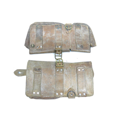 Paire de cartouchières cuir Mas 36 ref ca 445