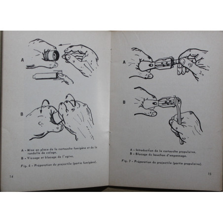 Guide Technique Tube réducteur Mle 1954-56 pour l'instruction du tir au mortier