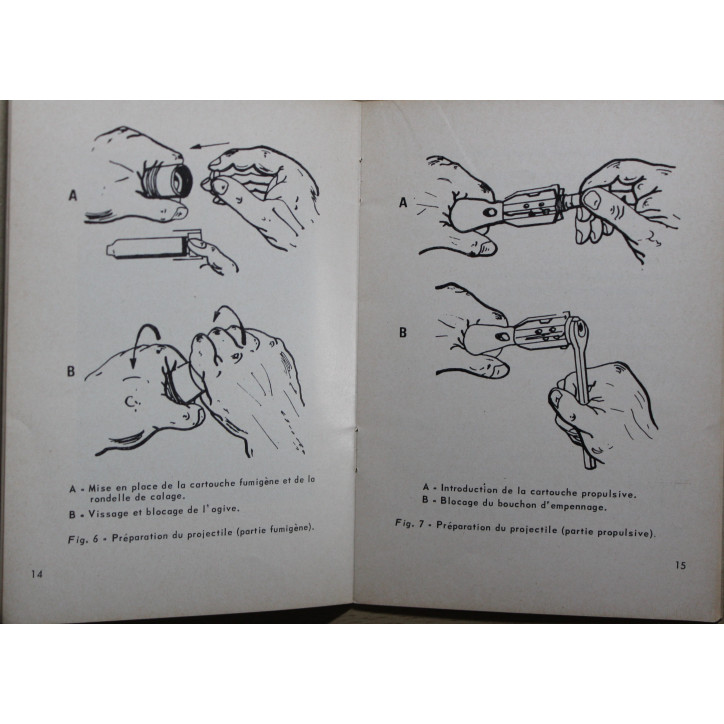 Guide Technique Tube réducteur Mle 1954-56 pour l'instruction du tir au mortier