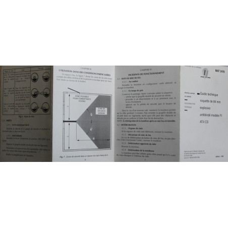 Guide technique roquette de 84 mm explosive antiblindé Mle F1 - AT4 CS