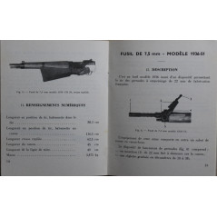 Guide technique sommaire des fusils à répétitions de 7.5 mm Mle 1936