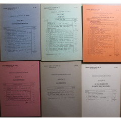 dossier de fiches d'instruction sur la formation élémentaire du tireur au canon mitrailleur de 20 mm monté sur tourelle TH20