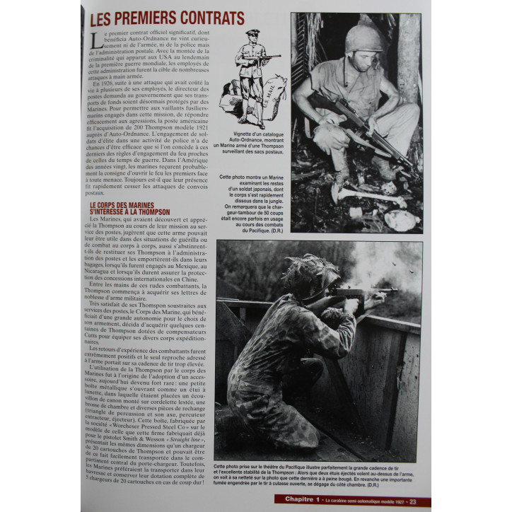 Revue Gazette des Armes HS No 20 : Les P.M. Américains (1919 - 1950)