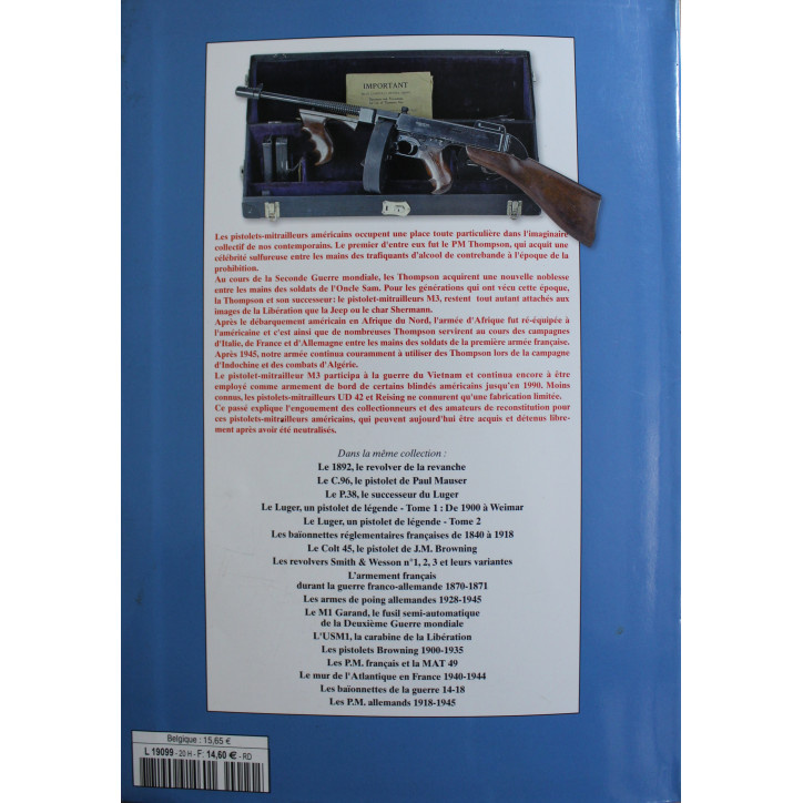 Revue Gazette des Armes HS No 20 : Les P.M. Américains (1919 - 1950)