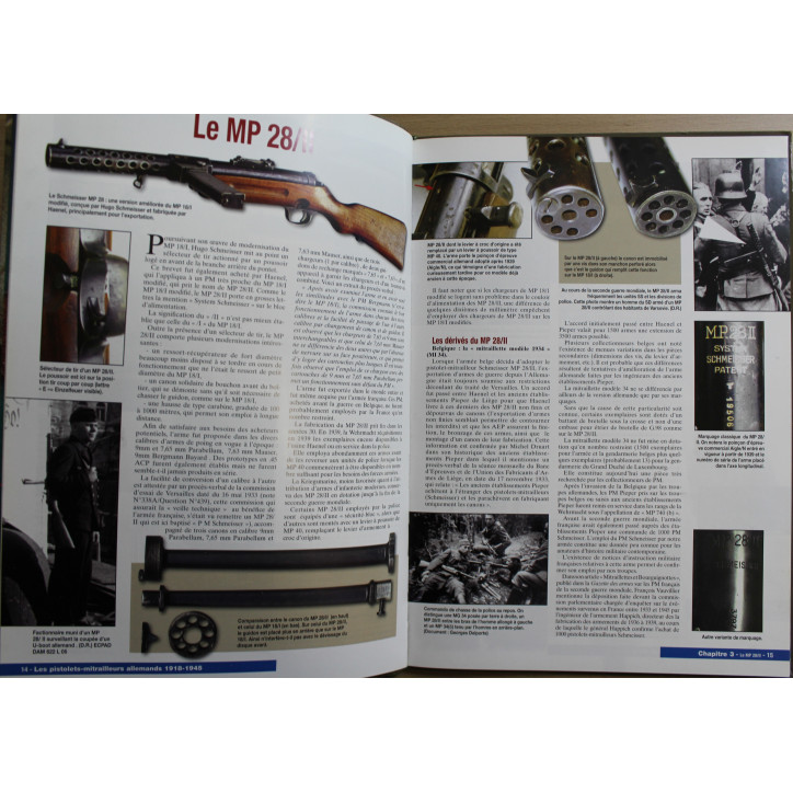 Revue La Gazette des armes HS No 19 : Les P.M. Allemands (1918 - 1945)