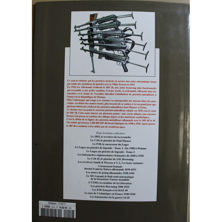 Revue La Gazette des armes HS No 19 : Les P.M. Allemands (1918 - 1945)