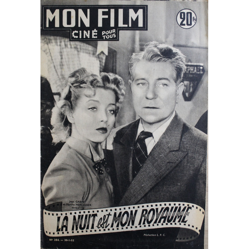 Revue Mon Film ciné pour tous du 30 Janvier 1952