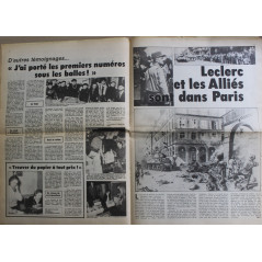 Journal Le Parisien Numéro Spécial du jeudi 23 Aout 1984 : La Libération de Paris