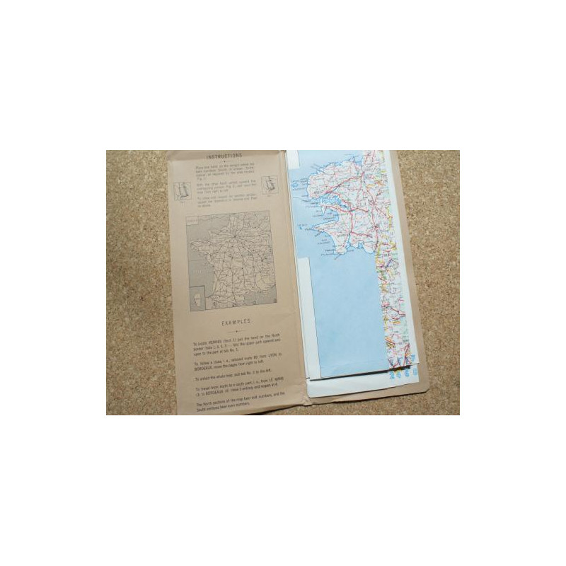 Carte de France US army 1944