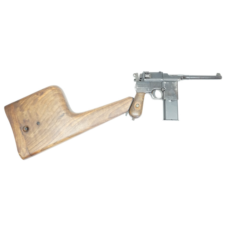 Étui crosse bois C96 Schnellfeuer ou Cone hammer 