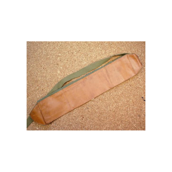 Ceinture toile et cuir porte dollars  US 39/45