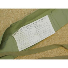 Ceinture toile originale porte dollars US 39/45 originale 