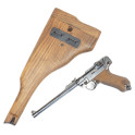 Etui crosse bois Luger P08