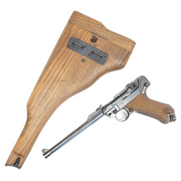 Etui crosse bois Luger P08