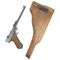 Etui crosse bois Luger P08