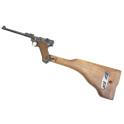 Etui crosse bois Luger P08