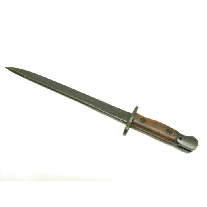Baionnette courte originale PM Lanchester  sans fourreau datée 1943 etat neuf  ref ba 99