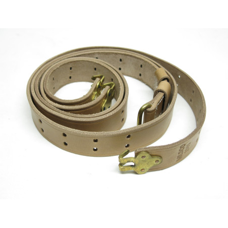 Bretelle cuir FM BAR Milsco 1941 Reproduction