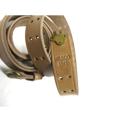 Bretelle cuir FM BAR Milsco 1941 Repro 