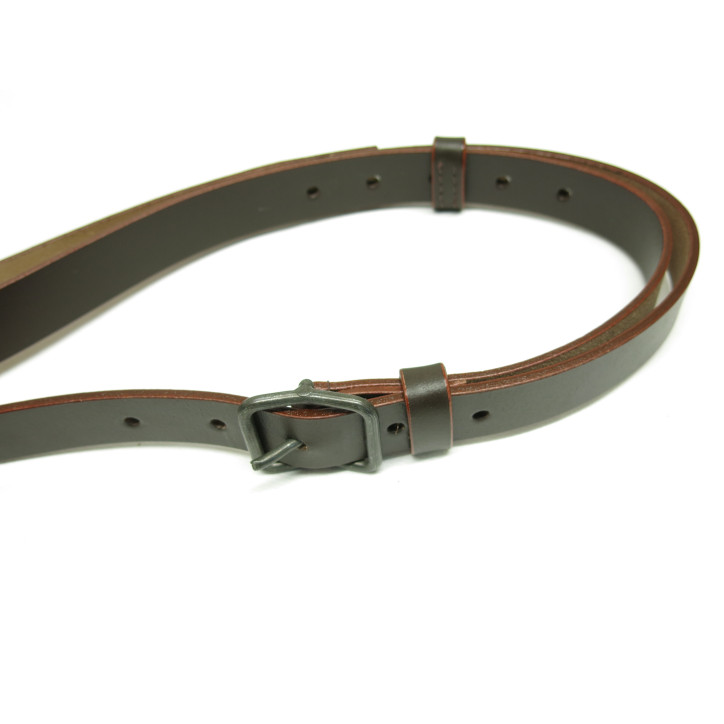 Bretelle cuir fusil Arisaka ref mil