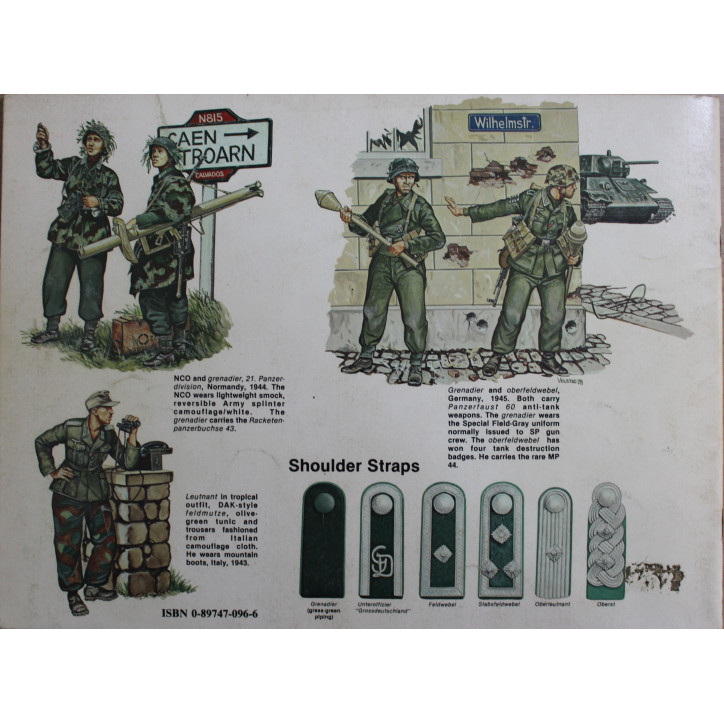 Livre Panzergrenadiers in Action