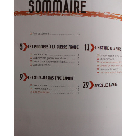 Livre Le Sous-marin Flore de Jean Moulin