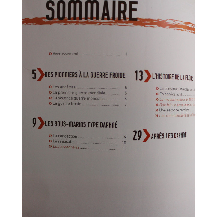 Livre Le Sous-marin Flore de Jean Moulin