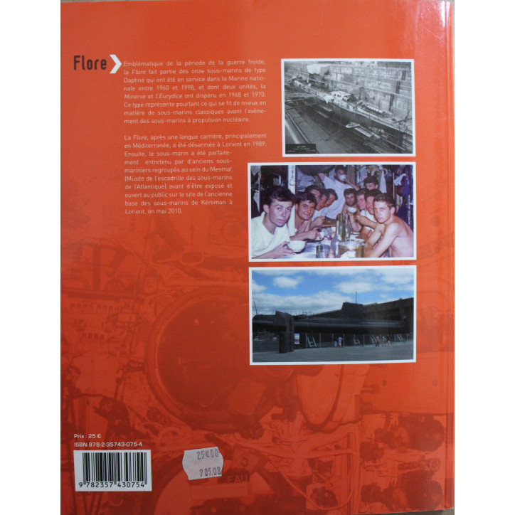 Livre Le Sous-marin Flore de Jean Moulin