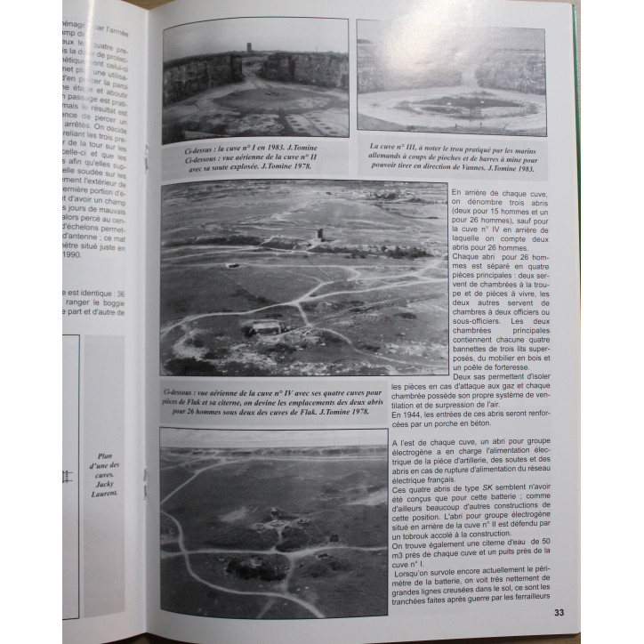 Livre Le mur de l'Atlantique dans la Presqu'île de Quiberon