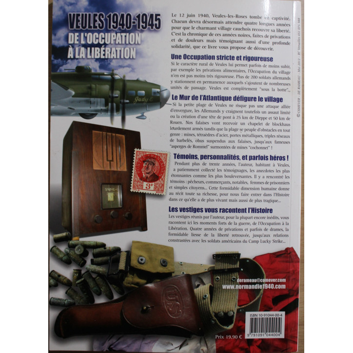Livre Veules 1940-1945 : de l'occupation à la Libération