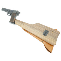 Etui cuir et crosse d'épaule GP35