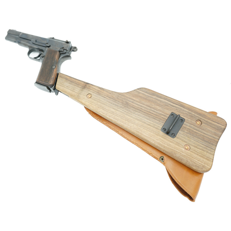 Etui cuir et crosse d'épaule GP35