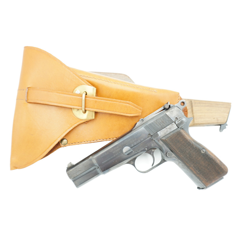 Etui cuir et crosse d'épaule GP35