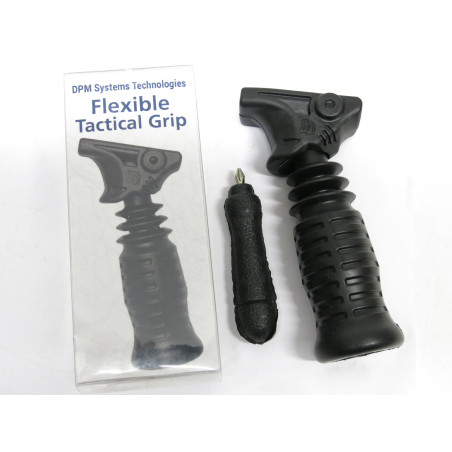 Poignée flexible tactique DPM version longue couleur black