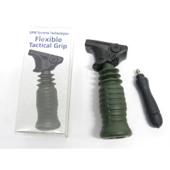 Poignée flexible tactique DPM version longue couleur vert