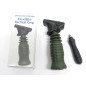 Poignée flexible tactique DPM  version longue couleur vert