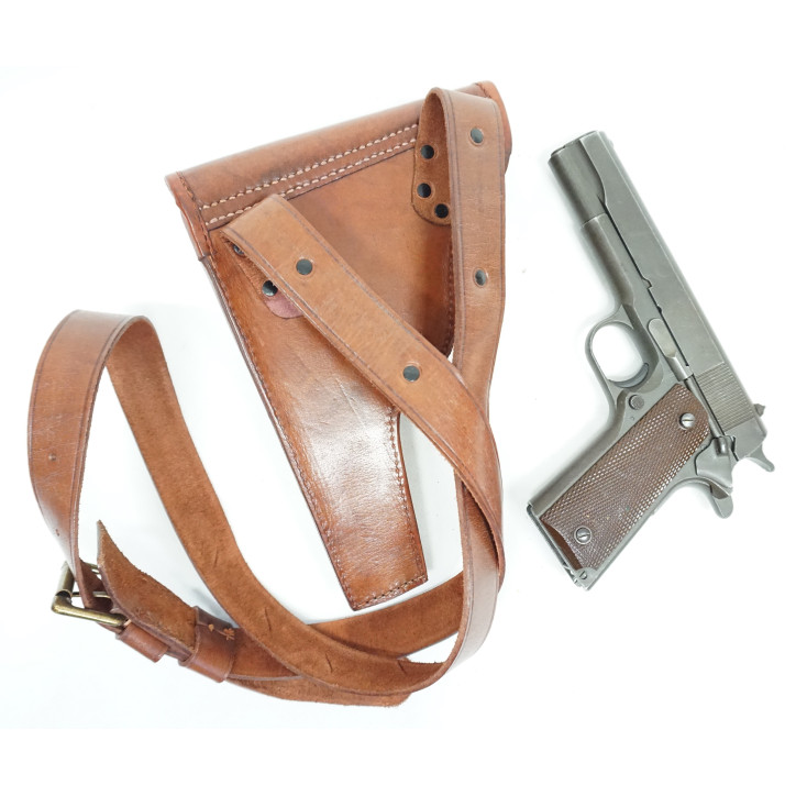 Etui cuir Colt 45 Norvegien